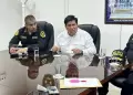 Vicente Tiburcio en reunin con altos mandos de la PNP: "No quiero informes, quiero resultados"