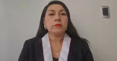 Mininter redobla resguardo a fiscal de SJL extorsionada.