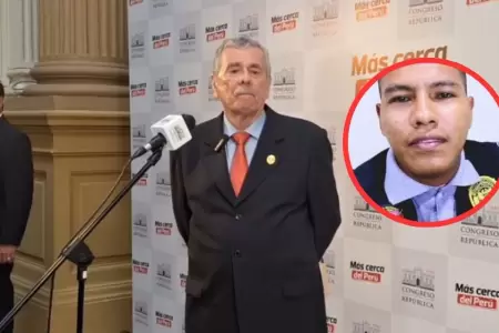 Rospigliosi sobre Luis Magallanes