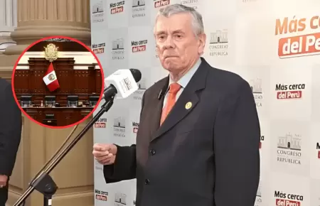 Fernando Rospigliosi descarta renunciar a la Mesa Directiva del Congreso