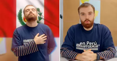 Ibai Llanos llegar a Per.