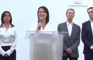 Keiko Fujimori tras fallo del TC: "Que en el Per nadie sea condenado por prejuicios ni conveniencia"