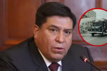 Mininter anuncia compra de rochabuses y tanquetas
