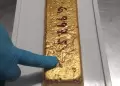 Incautan barra de oro ilegal valorizada en ms de S/3 millones que iba a ser enviada a Italia