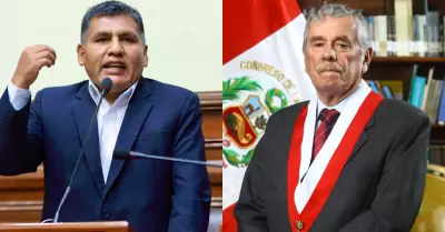 Jaime Quito no reconoce a Fernando Rospigliosi como presidente del Congreso.