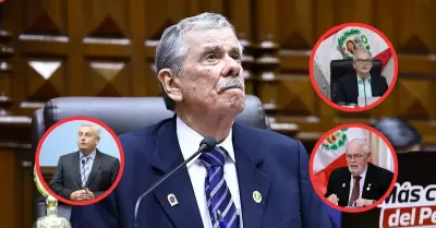 Congresistas justifican a Rospigliosi