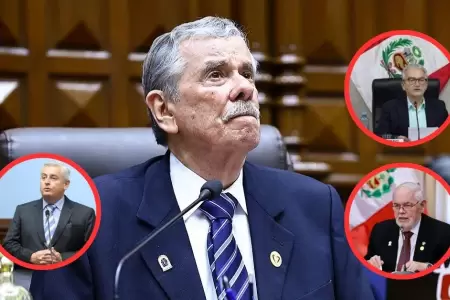 Congresistas justifican a Rospigliosi