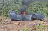 Golpe a la informalidad: Destruyen 30 campamentos dedicados a la minera ilegal en Amazonas