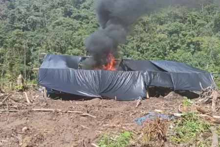 Continan los operativos contra la minera ilegal al interior del Per.