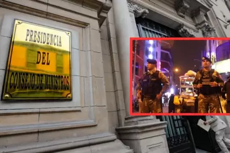 PCM aprueba HOY estado de emergencia