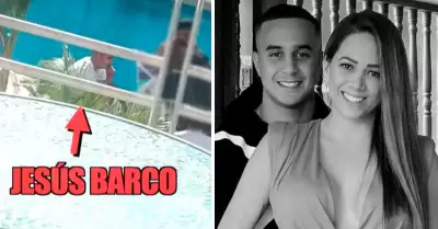 Melissa Klug tras ampay de Jesús Barco.