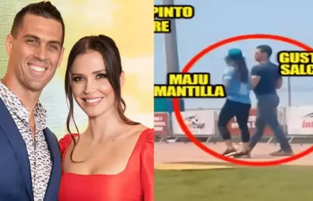 Gustavo Salcedo y Maju Mantilla fueron captados nuevamente juntos