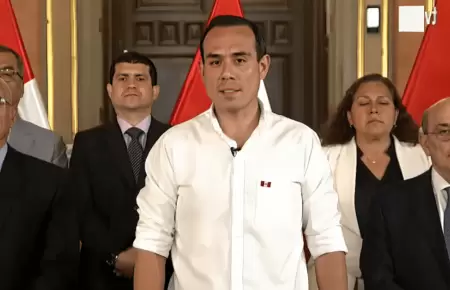 Presidente Jos Jer declara estado de emergencia por 30 das en Lima y Callao