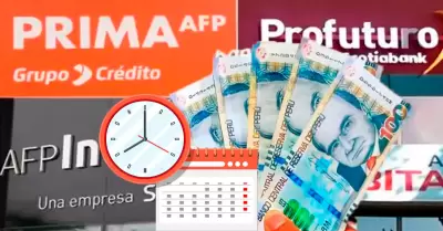 Horario para solicitud retiro AFP 2025.