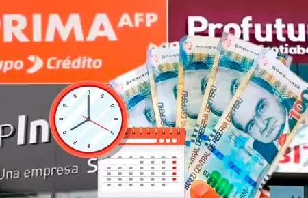 Horario para solicitud retiro AFP 2025.