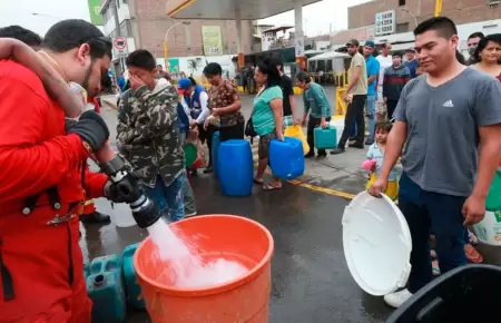 Sedapal anuncia corte de agua en Lima.