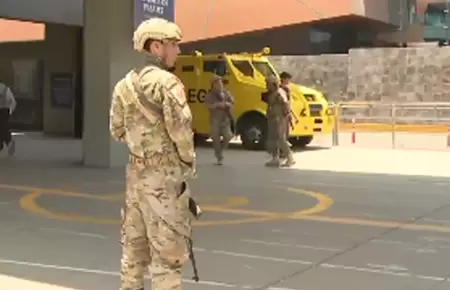 Personal militar fue visto en la Estacin La Cultura.