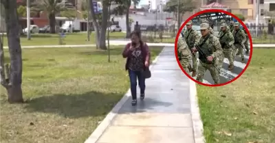 Callao: Dejan artefacto explosivo en parque a pesar del estado de emergencia