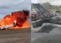 Trgico accidente areo en Venezuela: Dos personas fallecen tras despegue fallido de avioneta