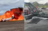Trgico accidente areo en Venezuela: Dos personas fallecen tras despegue fallido de avioneta