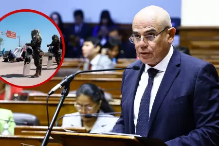 Voto de confianza: Premier Ernesto lvarez anunci operativos migratorios en fro