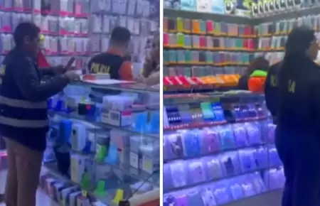 Estado de emergencia: PNP incauta 170 celulares reportados como robados