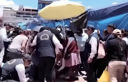 Una madre y su menor hija fueron atropelladas por bus en Cusco