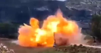 PNP detonó equipamiento utilizado en minería ilegal en Cajamarca.