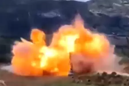 PNP deton equipamiento utilizado en minera ilegal en Cajamarca.
