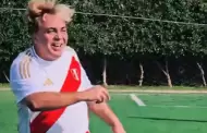 Cristian Castro sorprende en Lima al ponerse la camiseta peruana y jugar ftbol con sus fans antes de su concierto