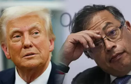 Donald Trump incluye a Gustavo Petro en lista de sancionados.