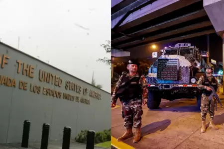 Embajada de Estados Unidos en Per alert a sus ciudadanos en Lima y Callao.