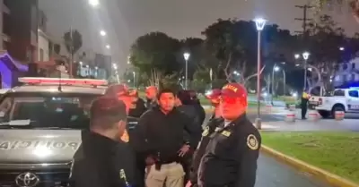 San Miguel: Policía frustra robo de auto a taxista y captura a falso pasajero