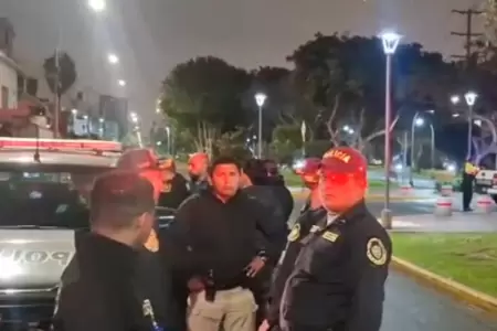 San Miguel: Polica frustra robo de auto a taxista y captura a falso pasajero