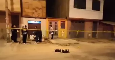 Extranjero recién llegado al Perú es asesinado a balazos en plena vía pública, e
