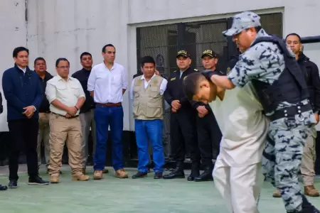 Inauguran nuevo pabelln de mxima seguridad