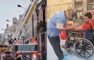 Incendio cerca al Congreso: Cuatro bomberos resultaron heridos durante atención al siniestro