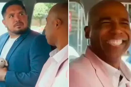 'Cuto' Guadalupe y 'Loco' Vargas recrean 'Y dnde estn las rubias?'.