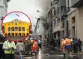 Incendio cerca al Congreso de la República: MML no descarta que siniestro haya sido provocado