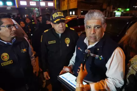 Migraciones y Polica Nacional del Per ejecutan megaoperativo en Lima Norte