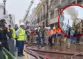 Gobierno evalúa otorgar bonos para afectados por el incendio cerca del Congreso