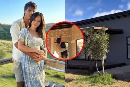 Jazmn Pinedo y Pedro Araujo construyen espectacular casa en Uruguay