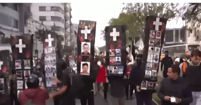 Marcha de la 'Generación Z' se lleva a cabo en el Cercado de Lima