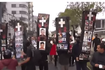 Marcha de la 'Generacin Z' se lleva a cabo en el Cercado de Lima