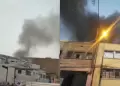Incendio en Barrios Altos: Reportan siniestro al interior de galería en el jirón Huanta