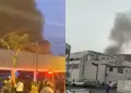 Incendio en Barrios Altos: Reportan siniestro al interior de galería en el jirón Huanta