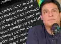 'Curwen' denuncia ser víctima de extorsión: "No me bloquees porque peor va a ser", indica amenaza