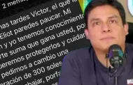 'Curwen' denuncia ser víctima de extorsión: "No me bloquees porque peor va a ser", indica amenaza