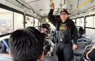 Congreso: Presentan proyecto de ley para eliminar pase libre de policías en transporte público