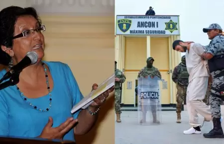 Rosa Mavila cuestiona traslados de reos al nuevo pabellón en Ancón I.